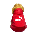 Roupinha Pet Moleton com Capuz Puma