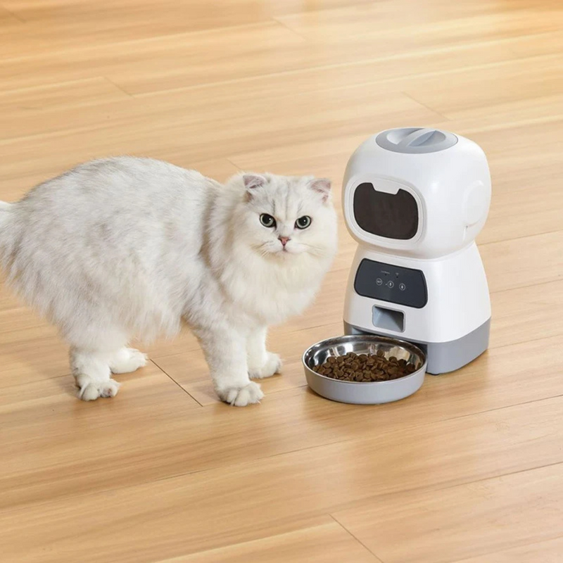 Alimentador Comedouro Pet Automático Inteligente Programável para Cães e Gatos