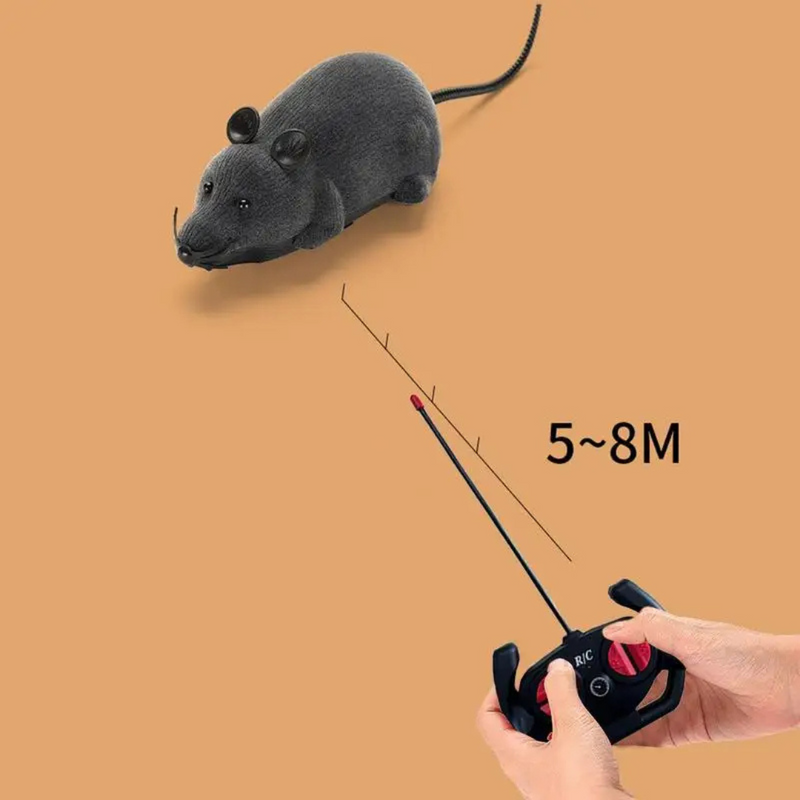 Brinquedo Rato Controle Remoto para Gatos