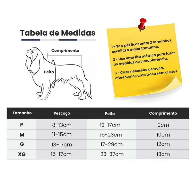 Peitoral Coleira para Coelhos com Guia