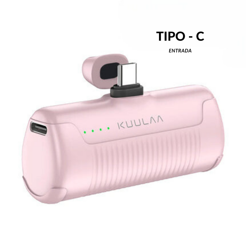 Carregador Portátil Kuula- Mini Power Bank de 4500mAh