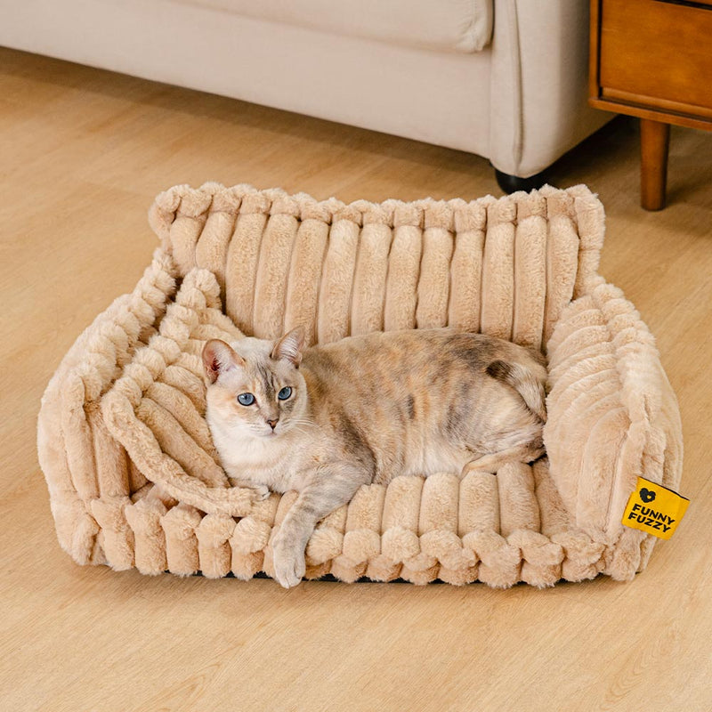 Cama para Gato Almofada Aconchegante e Lavável - Snoozy Dream