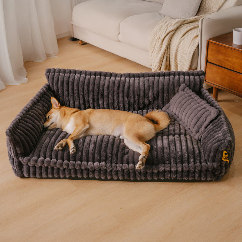 Capa de cama - Grande almofada ortopédica macia lavável e fofa para cachorro, sofá-cama para cachorro