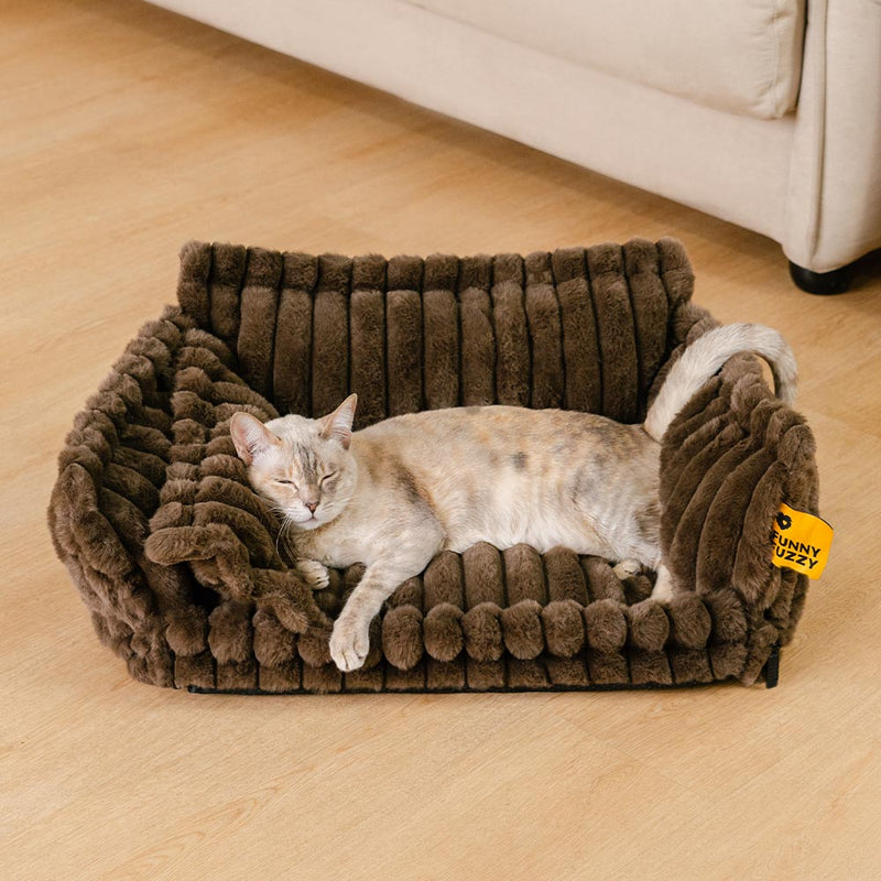 Cama para Gato Almofada Aconchegante e Lavável - Snoozy Dream