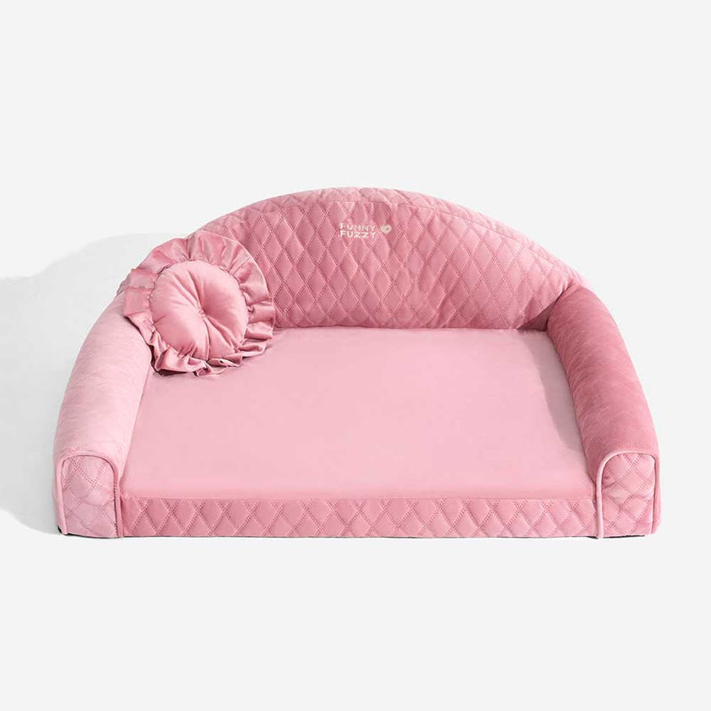 Cama Sofá para Cachorros Pinky Cozy Bolster - Princesa Lord