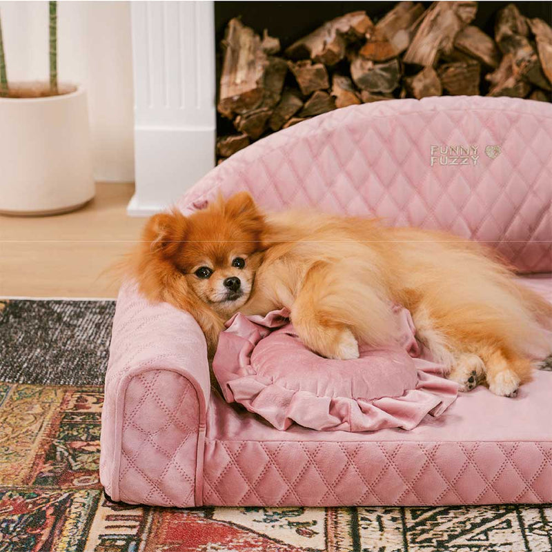 Cama Sofá para Cachorros Pinky Cozy Bolster - Princesa Lord