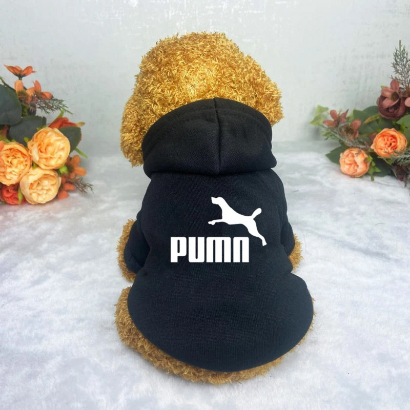 Roupinha Pet Moleton com Capuz Puma