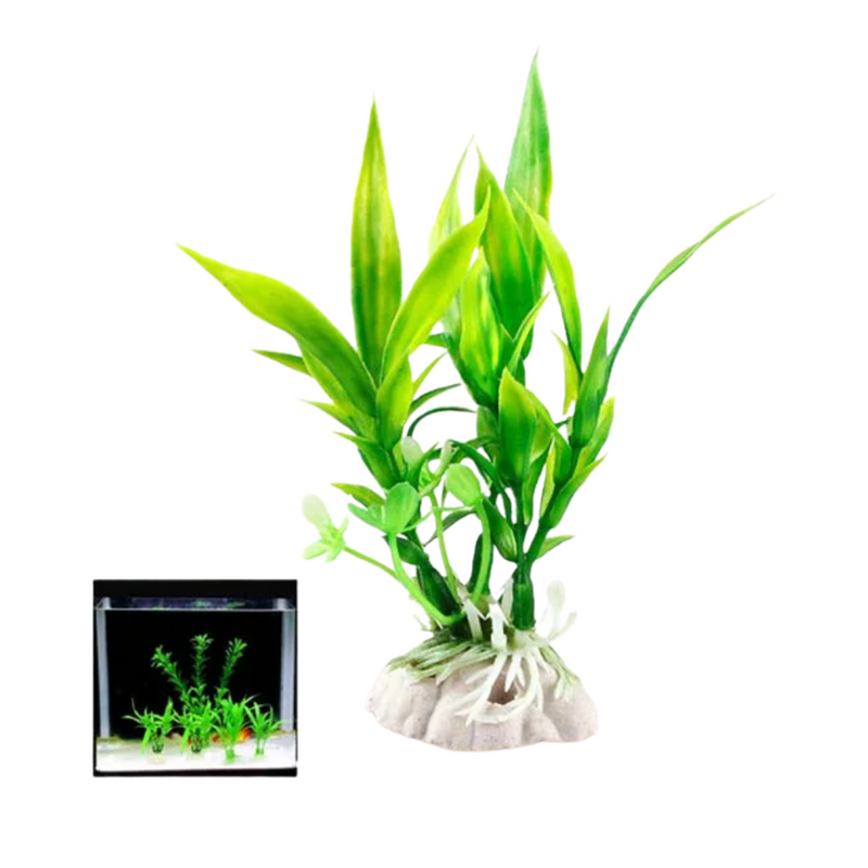 Planta para Decoração Enfeite de Aquário Tanque de Peixe