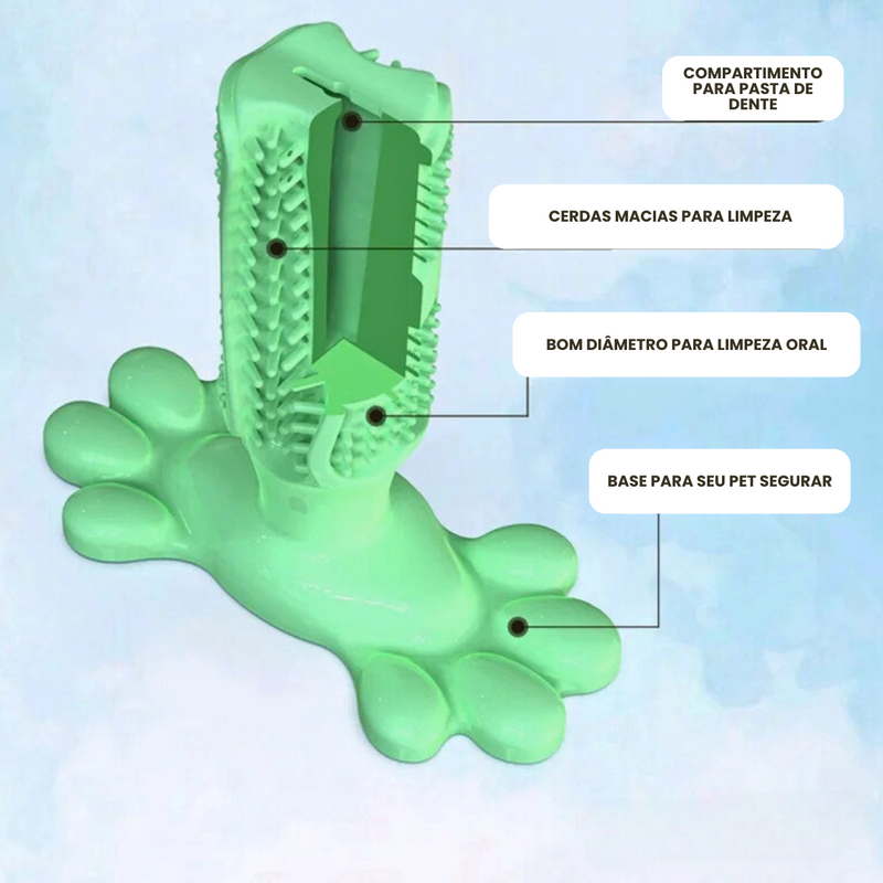 Brinquedo Mordedor Escova de Dente Pet