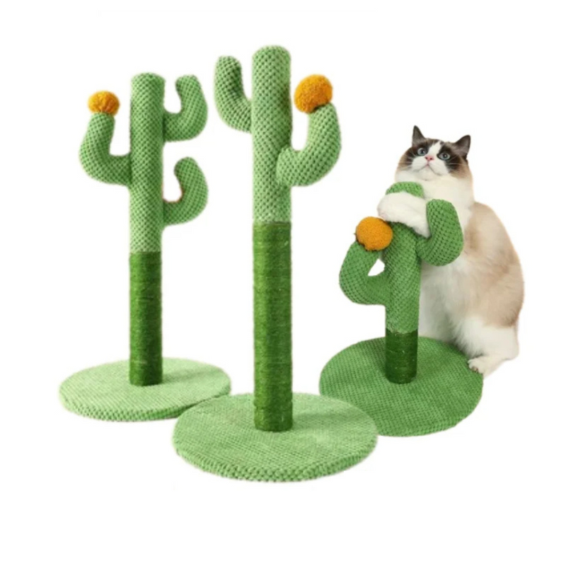 Cacto Brinquedo Arranhador Sisal para Gatos