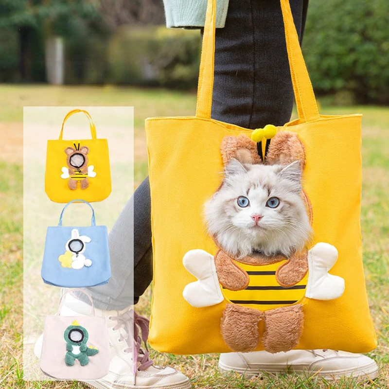 Bolsa Abelhinha Pet Bag para Transporte de Cães e Gatos