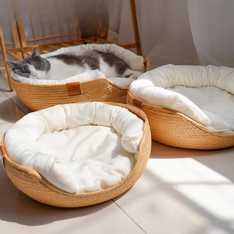 Cama Cesto Ninho para Gatos e Cães