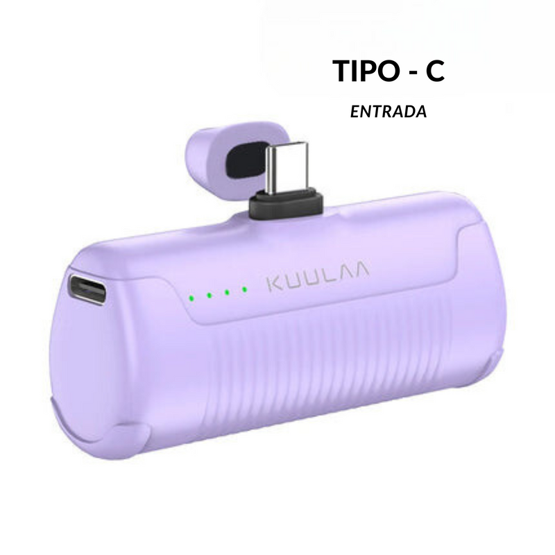 Carregador Portátil Kuula- Mini Power Bank de 4500mAh