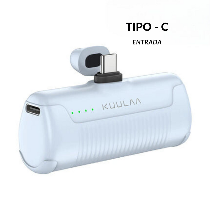 Carregador Portátil Kuula- Mini Power Bank de 4500mAh