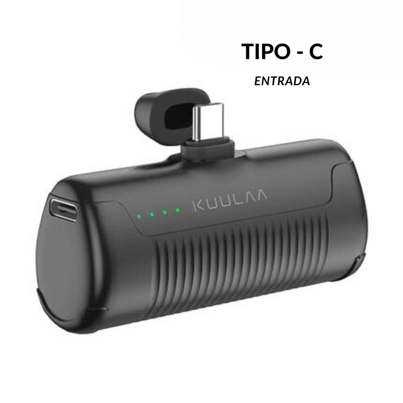 Carregador Portátil Kuula- Mini Power Bank de 4500mAh