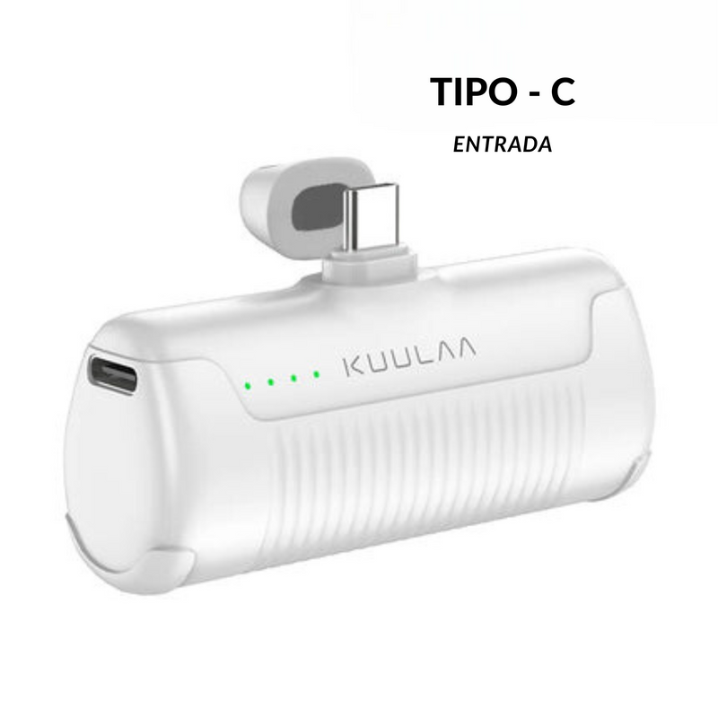 Carregador Portátil Kuula- Mini Power Bank de 4500mAh