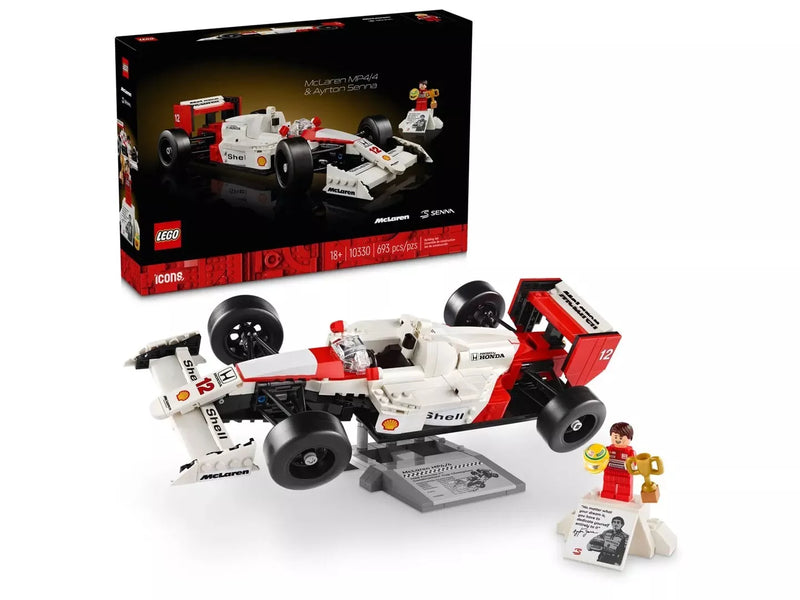 LEGO Icons McLaren MP4/4 e Ayrton Senna