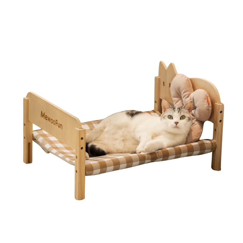 Cama Beliche Pet Madeira para Gatos