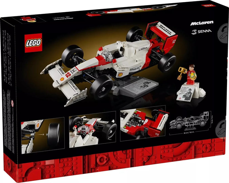 LEGO Icons McLaren MP4/4 e Ayrton Senna