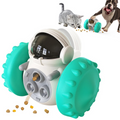 Brinquedo Robozinho Carrinho Dispenser de Ração para Cães e Gatos