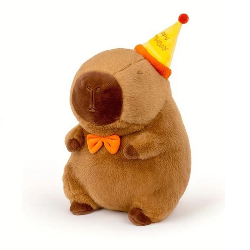 Brinquedo Pelúcia Capivara Fofa para Cães e Gatos