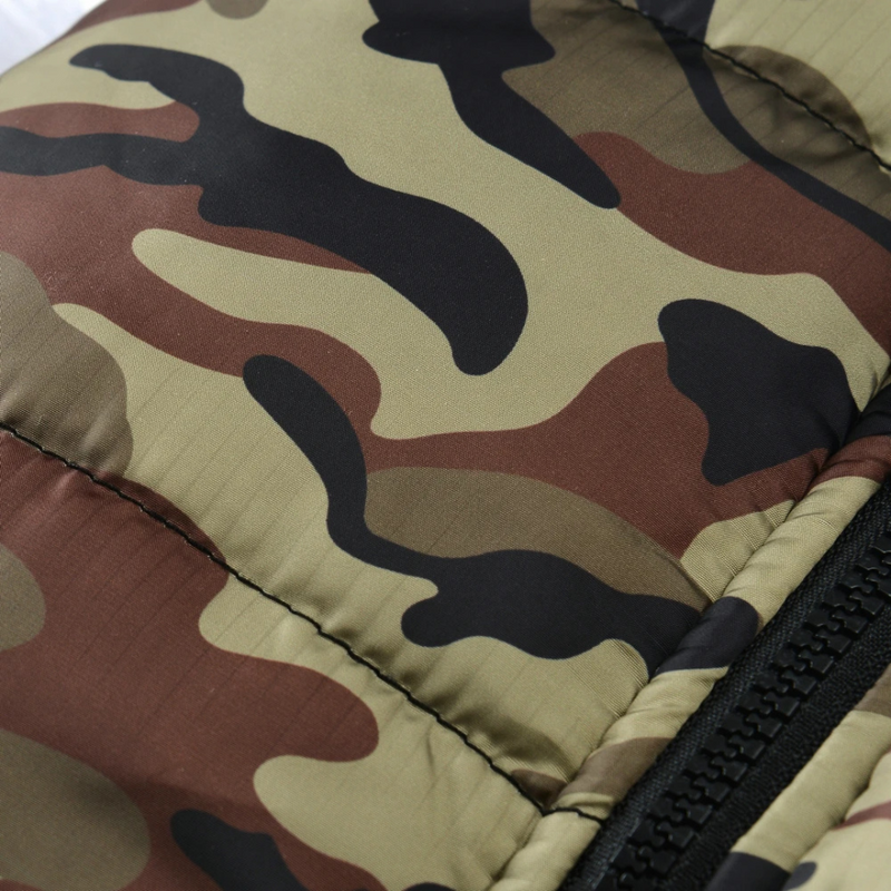 Roupa Jaqueta Camuflada Pet Colete Militar para Cachorros