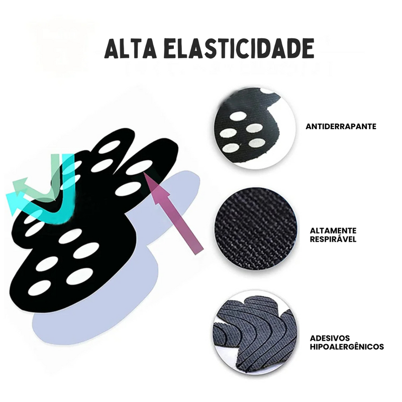 Palmilhas Pet Adesiva Antiderrapante para Proteção de Patinhas