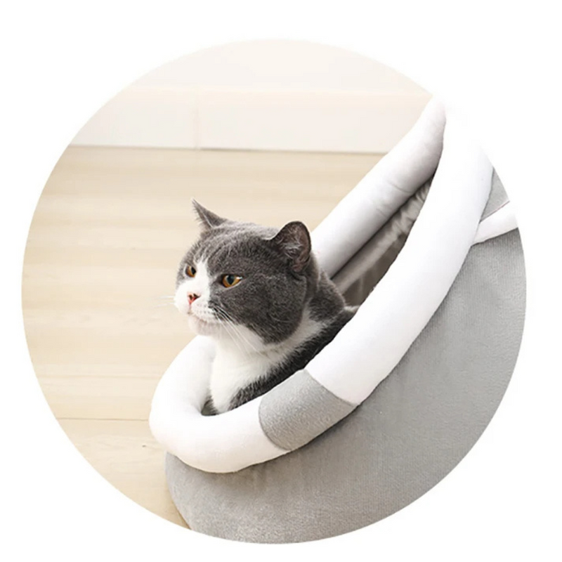 Cama Iglu Acolchoada  para Gatos