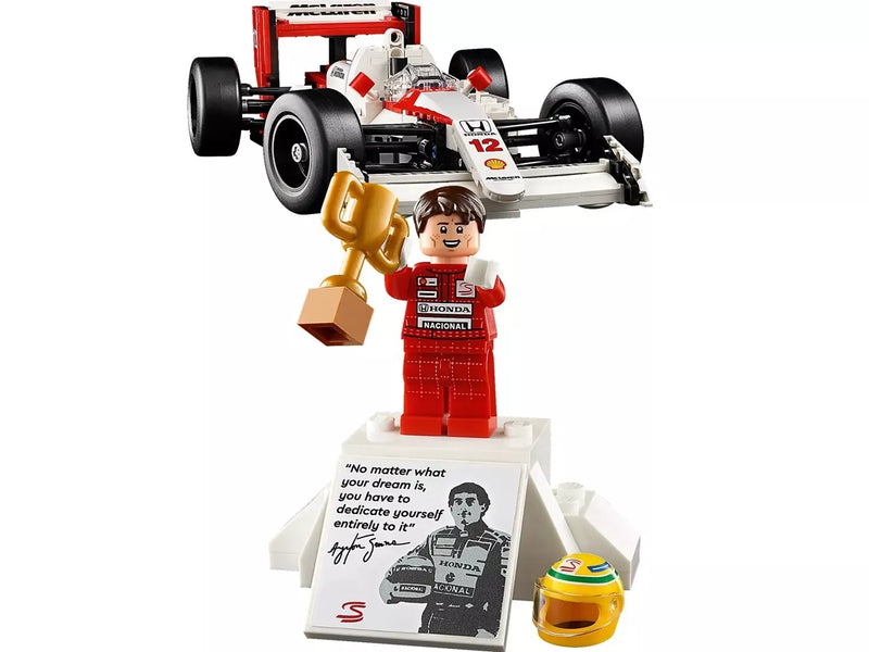 LEGO Icons McLaren MP4/4 e Ayrton Senna