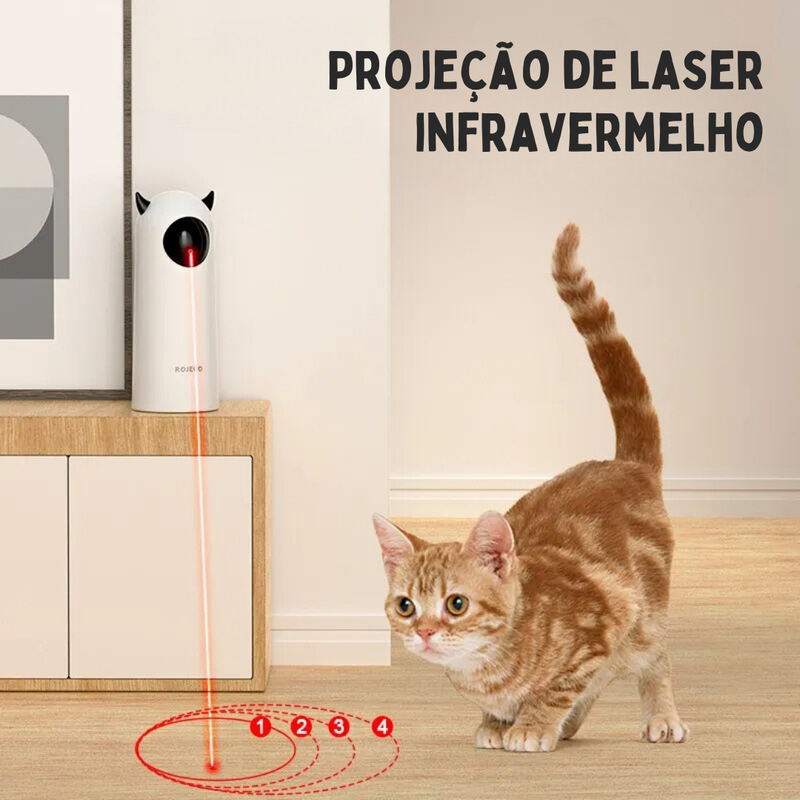 Brinquedo Laser Automático para Gatos