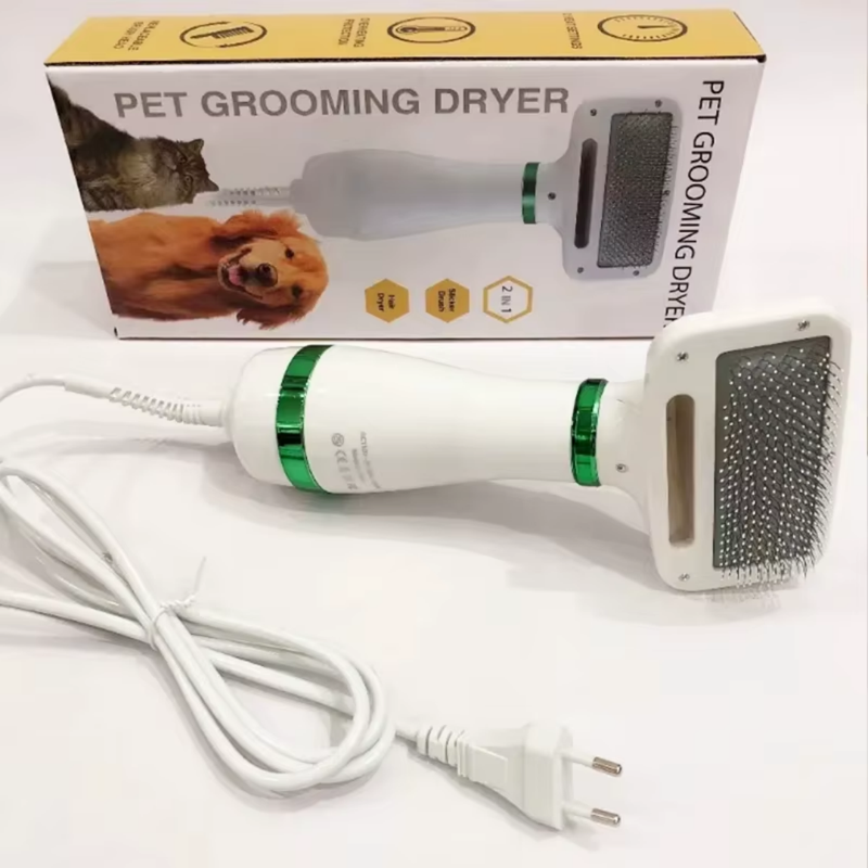 Escova Secadora para Pets - Pet Grooming Pro 3 em 1