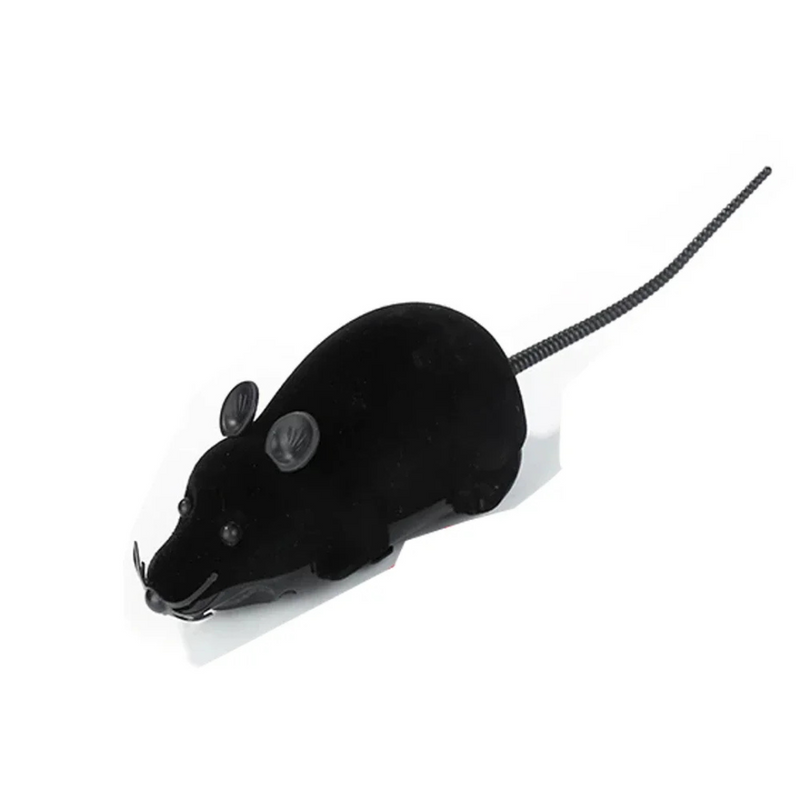 Brinquedo Ratinho Elétrico com Controle Remoto para Gatos