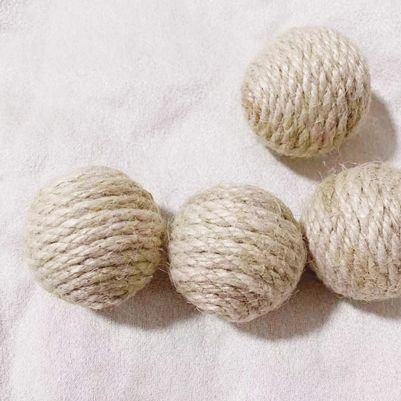 Bola de Sisal para Gatos Brinquedo Novelo Sisal