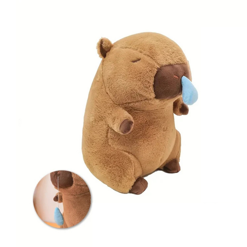 Brinquedo Pelúcia Capivara Fofa para Cães e Gatos