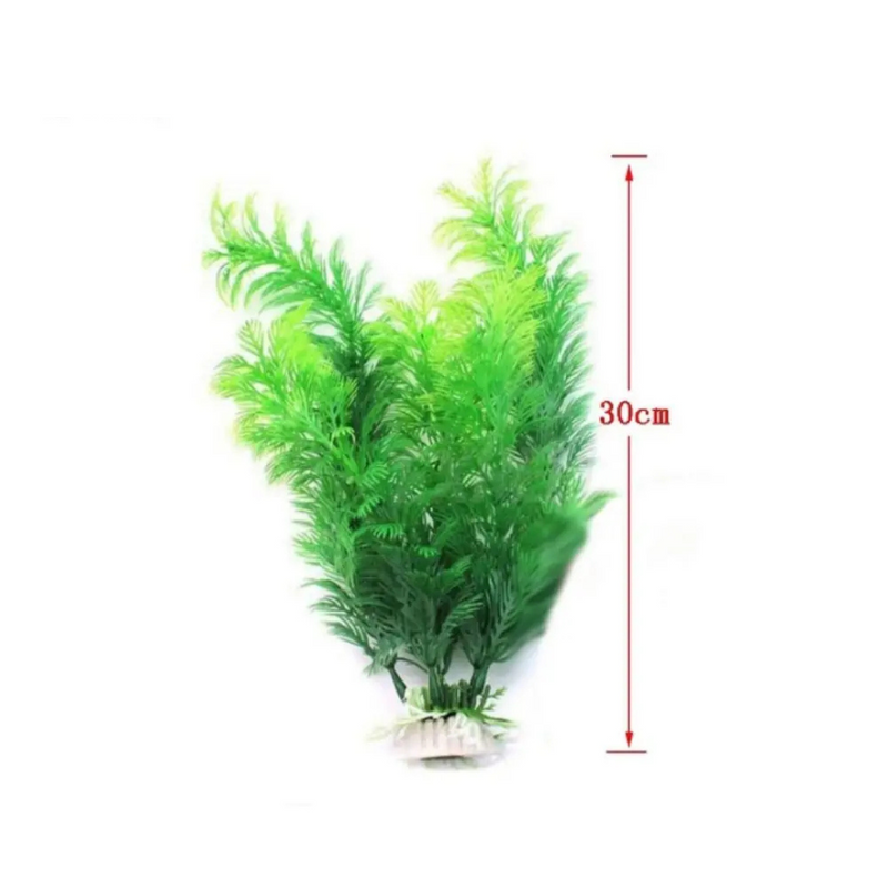 Planta Ornamental para Decoração Enfeite de Aquário Tanque de Peixes