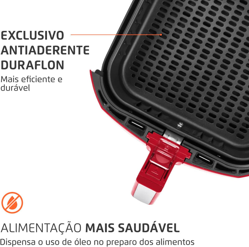 🔥 COMPRE 1 E LEVE 2! 🌟Transforme Sua Cozinha com a Fritadeira Sem Óleo Air Fryer Mondial 5L!🌟🔥 COMPRE 1 E LEVE 2!