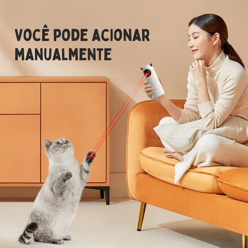 Brinquedo Laser Automático para Gatos