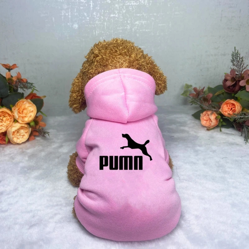 Roupinha Pet Moleton com Capuz Puma