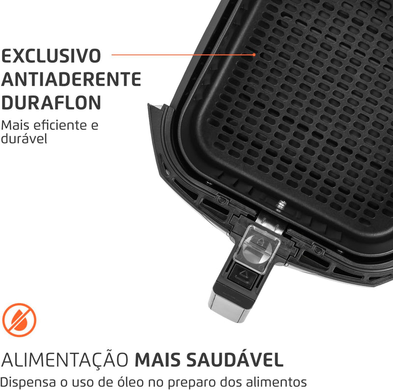 🔥 COMPRE 1 E LEVE 2! 🌟Transforme Sua Cozinha com a Fritadeira Sem Óleo Air Fryer Mondial 5L!🌟🔥 COMPRE 1 E LEVE 2!