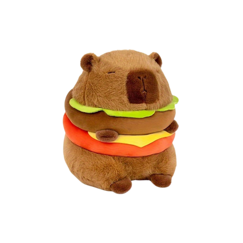 Brinquedo Pelúcia Capivara Fofa para Cães e Gatos