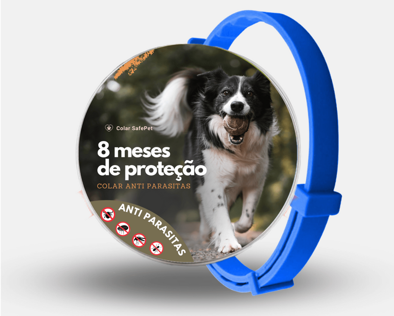 Colar Anti-Pulgas e Carrapatos  SafePet