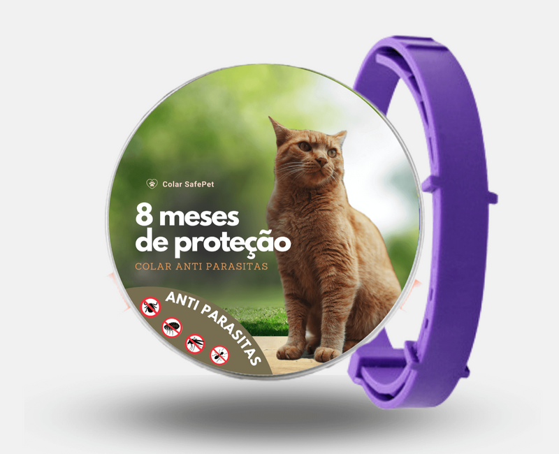 Colar Anti-Pulgas e Carrapatos  SafePet