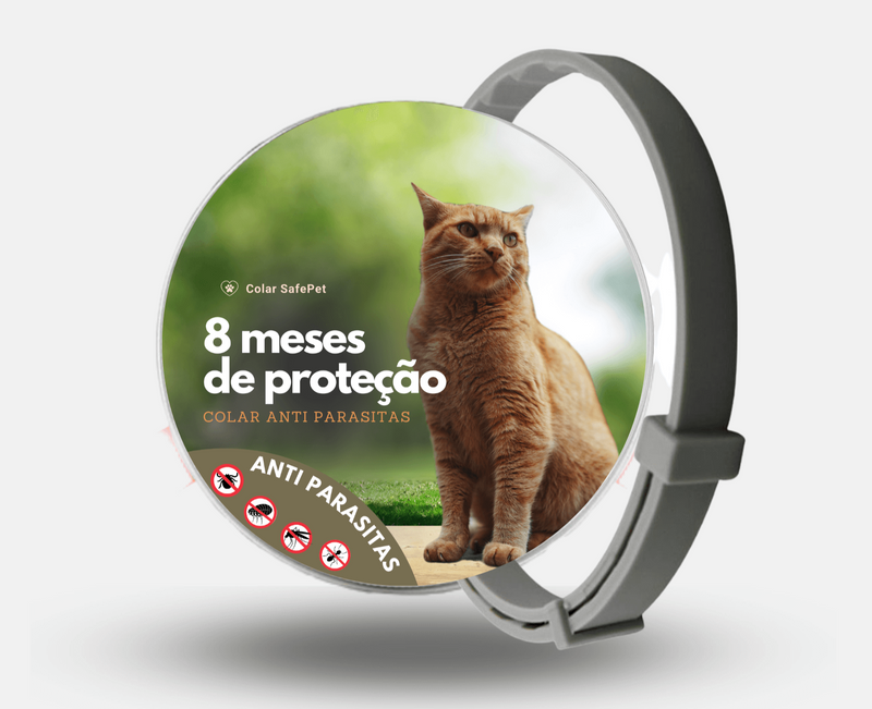 Colar Anti-Pulgas e Carrapatos  SafePet