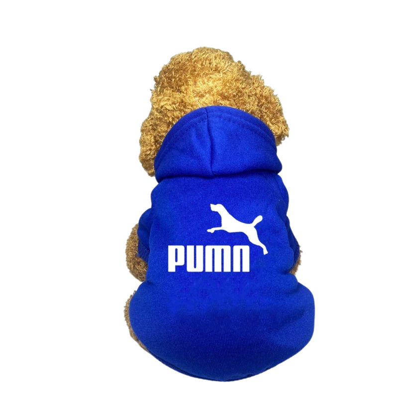 Roupinha Pet Moleton com Capuz Puma