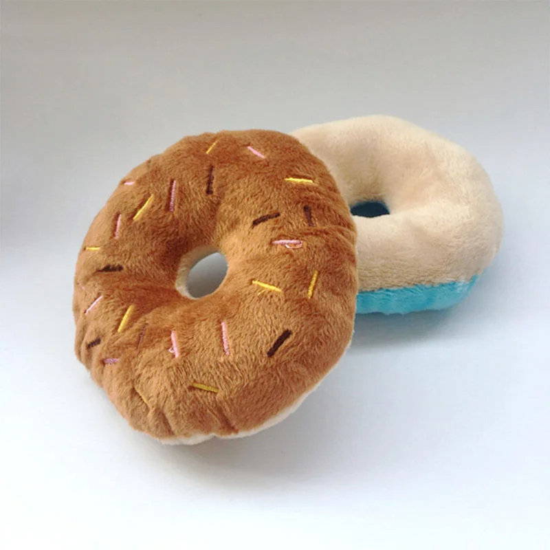 Brinquedo Pelúcia Rosquinha Donuts para Cachorros