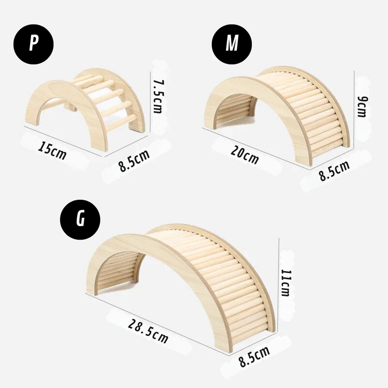Brinquedo para Roedores Ponte para Escalada