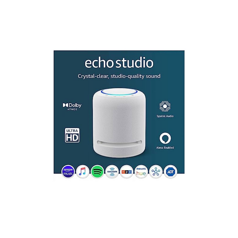 Altavoz Amazon Echo Studio Hi-Res Glacier White