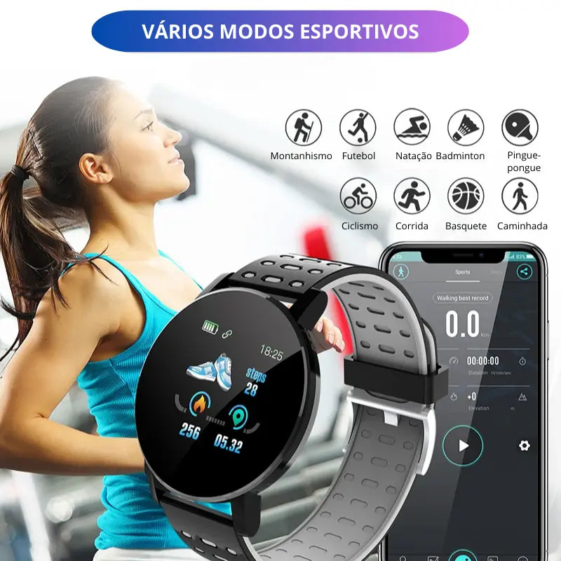 Smartwatch à Prova D'água Slimcorpion