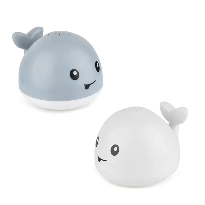 Brinquedo Banho Interativo Para Bebê Luzes e Jatos D'água - Baby Whale