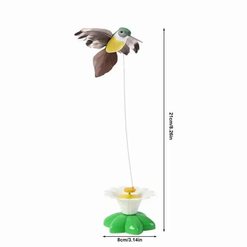 Brinquedo Para Gatos Pássaro Borboleta Eletrônico - CatToy Bird